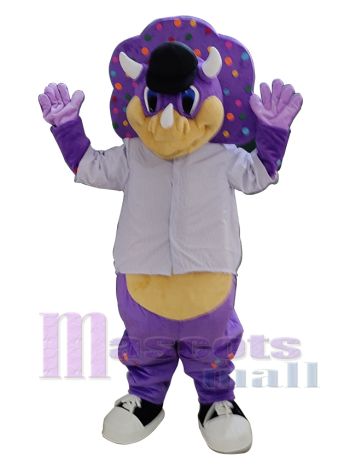 Sport Triceratops Maskottchen-Kostüm Dinosaurier Tier