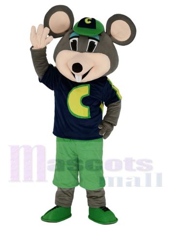 Chuck E. Cheese Maskottchen Kostüme Fast Food Promotion Cheerleader