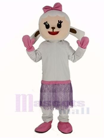 Schaf Lambie von Dr Doc Mcstuffins Maskottchen Kostüm Karikatur