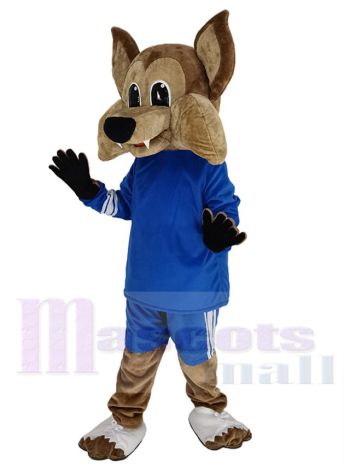 Kojote maskottchen kostüm