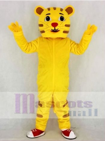 Süß Daniel Tiger Maskottchen Kostüm Schule