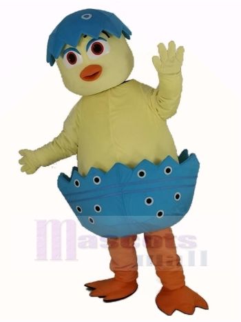 Süß Küken im Ei Maskottchen Kostüm