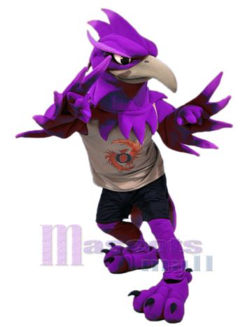 Phönix Vogel maskottchen kostüm