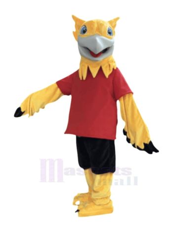 Gelb Greif Vogel Maskottchen Kostüm Tier