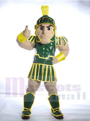 Spartanischer Trojanischer Ritter Sparty Maskottchenkostüm