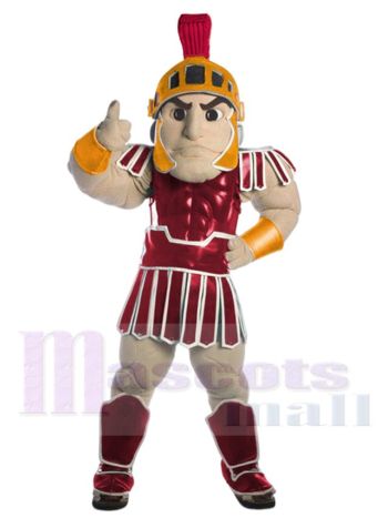 Ritter maskottchen kostüm