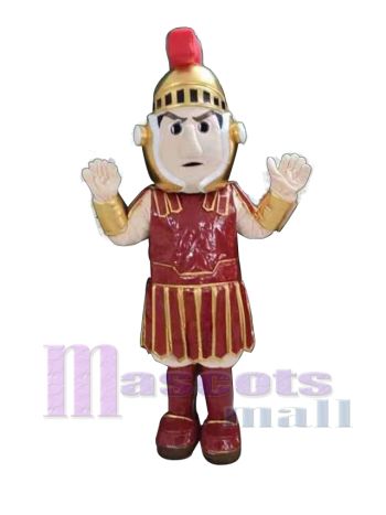 Spartanisch Trojaner maskottchen kostüm