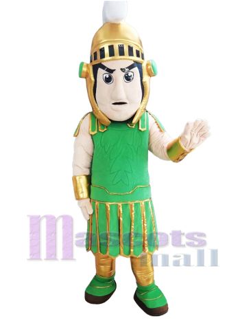 Spartanisch Trojaner maskottchen kostüm