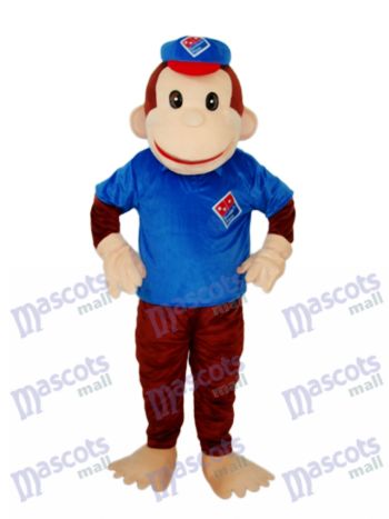 Lucky Monkey Maskottchen Adult Kostüm Tier