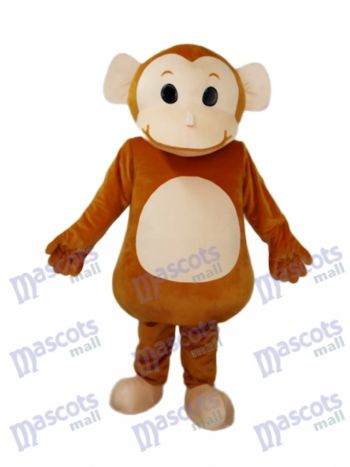 Big Head Monkey Maskottchen Adult Kostüm Tier