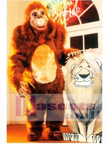 Niedlich Orang-Utan Maskottchen Kostüm