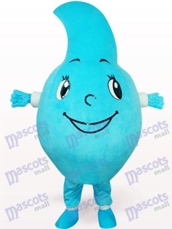 Blaues Wasser-Tropfen Party Maskottchen Kostüm