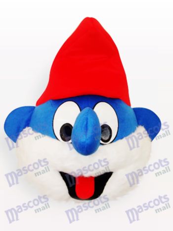 Blue Spirit Kopf nur Erwachsene Maskottchen Kopf