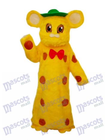 Kuhn Maus Maskottchen Erwachsene Kostüm Tier