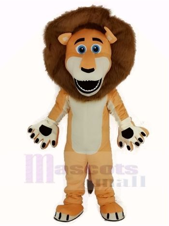 Madagaskar Löwe Maskottchen Kostüm Tier