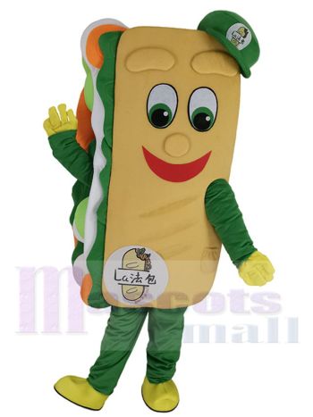 Sandwich maskottchen kostüm