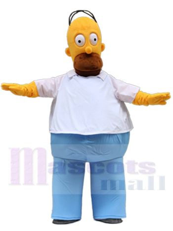 Homer Jay Simpson maskottchen kostüm