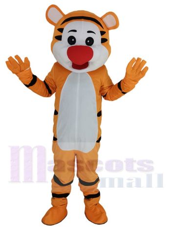 Tiger maskottchen kostüm
