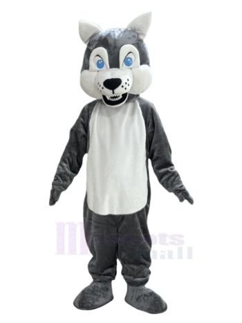 Wilder Großer Wolf Maskottchen Kostüm Tier