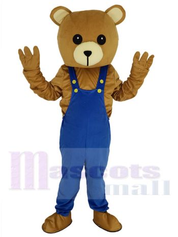 Teddybär maskottchen kostüm