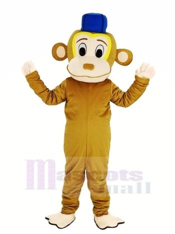 Clown Affe Maskottchen Kostüm Tier