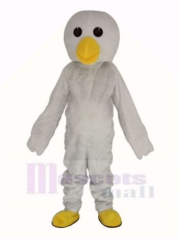 Weiß Küken Maskottchen Kostüm