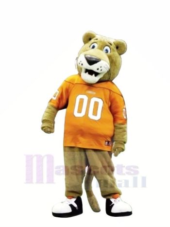 Sport Braun Löwe Maskottchen Kostüme