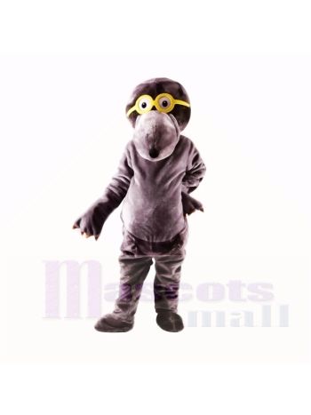 Grau Brille Maulwurf Maskottchen Kostüme Hochschule