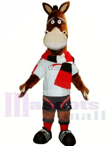 Süß Erwachsene Pferd Maskottchen Kostüme Tier