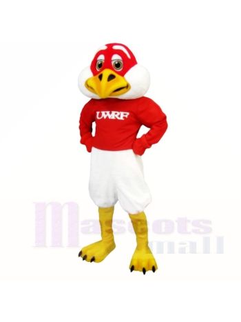 rot und Weiß Freddie Falke Maskottchen Kostüme Schule