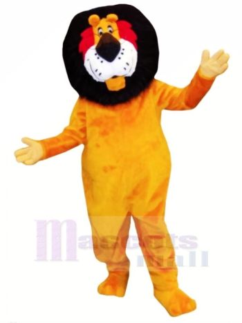 Lustig Orange Löwe Maskottchen Kostüme Erwachsene