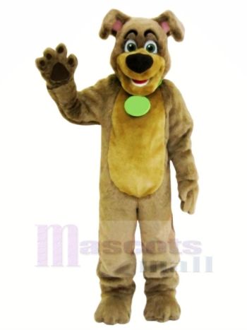 Braun Hund mit Groß Nase Maskottchen Kostüme Tier