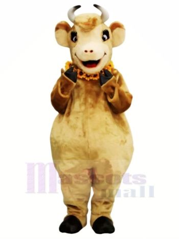 Weiblich Braun Kuh Maskottchen Kostüme