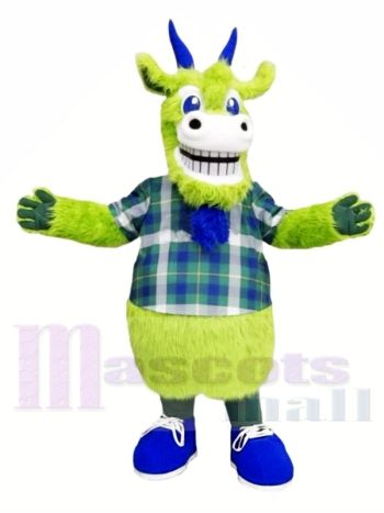 Grüne Ziege Maskottchen Kostüme