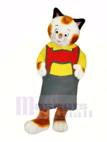 Süß Muster Katze Maskottchen Kostüme Karikatur