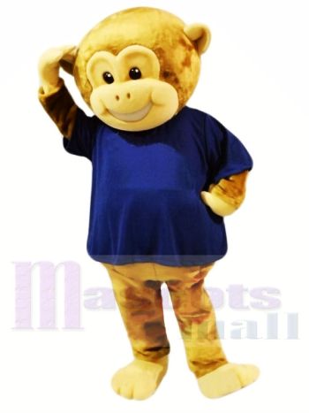 Braun Affe Maskottchen Kostüme Tier