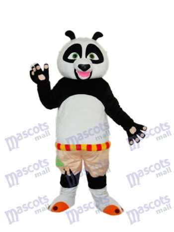 Kung Fu Panda Maskottchen Kostüm Erwachsene Tier