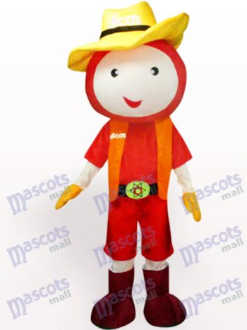 Hosenträger Hose Jungen erwachsenes Maskottchen Kostüm