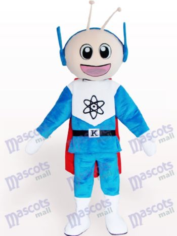 Super Mann Cartoon Maskottchen Kostüm für Erwachsene