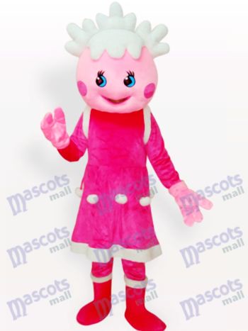Rosa Prinzessin Cartoon Maskottchen Kostüm