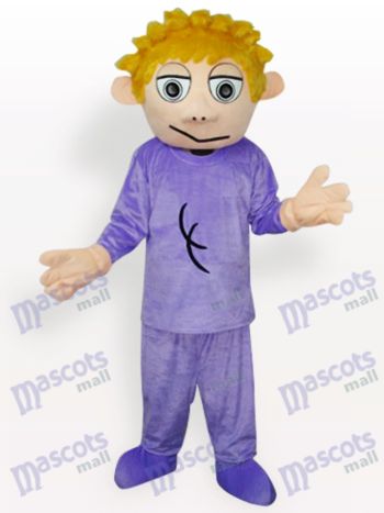 Junge Anime Maskottchen Kostüm