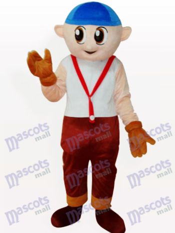 Junge Cartoon Adult Maskottchen Kostüm