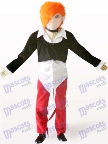 Hübscher Junge Cartoon Adult Maskottchen Kostüm