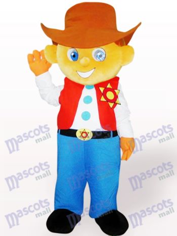 Ritter Cartoon Maskottchen Kostüm
