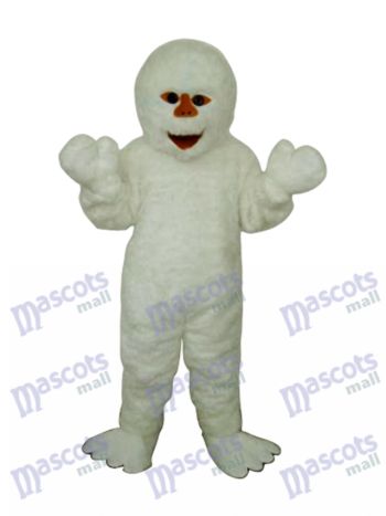 Himalaya Schneemann Maskottchen Erwachsene Kostüm Cartoon Menschen