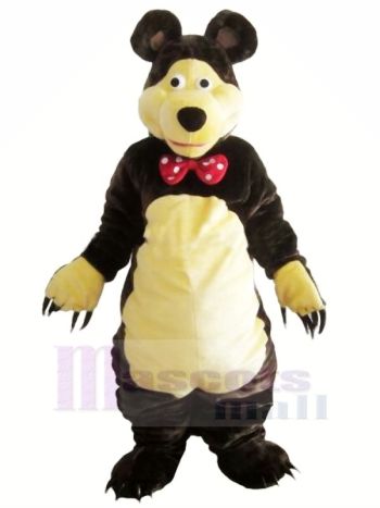 Sanft Braun Bär Maskottchen Kostüme Erwachsene