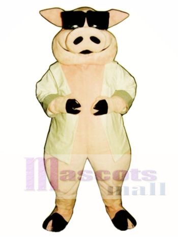 Schweres Schwein Schwein Ferkel Maskottchen Kostüm