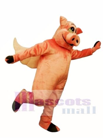 Fliegend Schwein Schwein Ferkel Maskottchen Kostüm