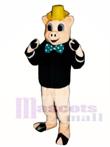 Holz Schwein Maskottchen Kostüm