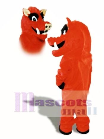 Cute Razorback Wildschwein Schwein Wild Maskottchen Kostüm